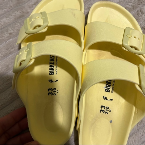 Birkenstock Arizona essential big kid Yellow Sandals - Picture 5 of 9